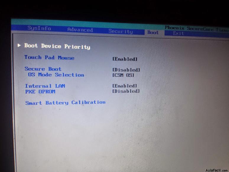 Bios, Boot