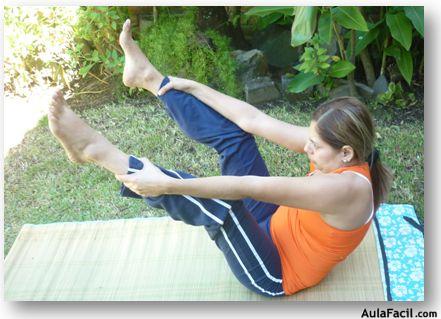 Pilates - Balancín con piernas extendidas