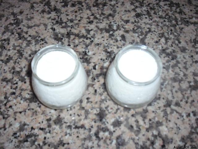 yogur de leche de cabra