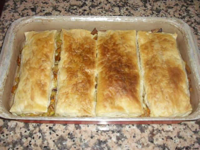 empanada de verduras y queso