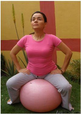 pilates con pelota