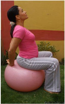 pilates con pelota