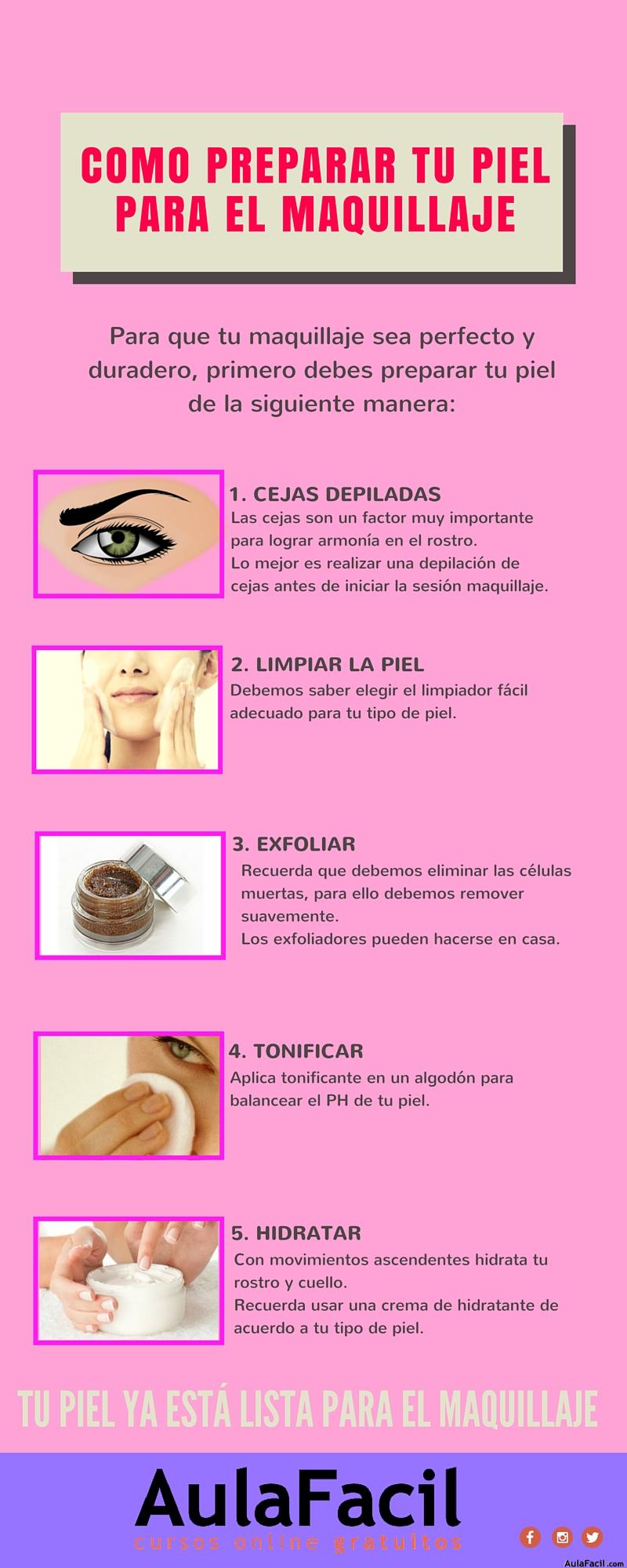 como preparar tu piel para el maquillaje