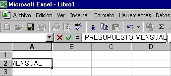 Introducir datos y cambiarlos en la Hoja de Trabajo