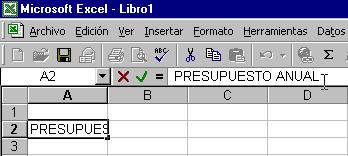 Introducir datos y cambiarlos en la Hoja de Trabajo