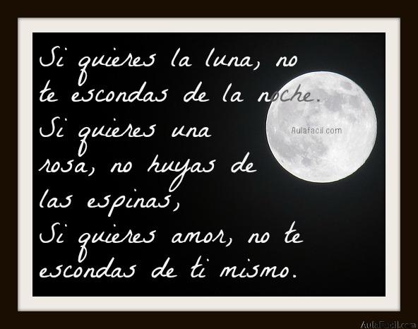 si quieres la luna