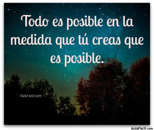 todo es posible