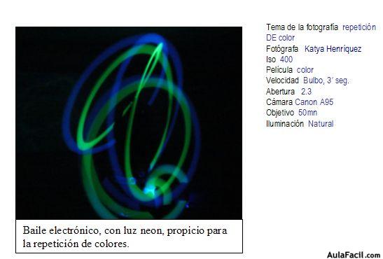 Repetición de Colores