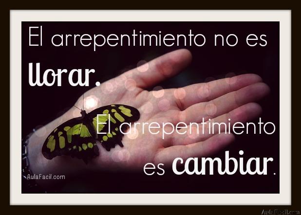 arrepentimiento