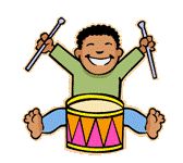 niño con tambor