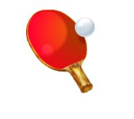 raqueta de ping pong