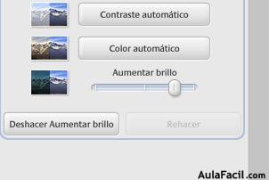 aumentar brillo