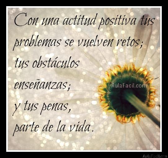 actitud positiva 