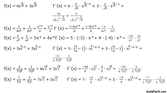 derivada de una suma II