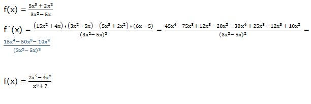 derivada de un cociente 3