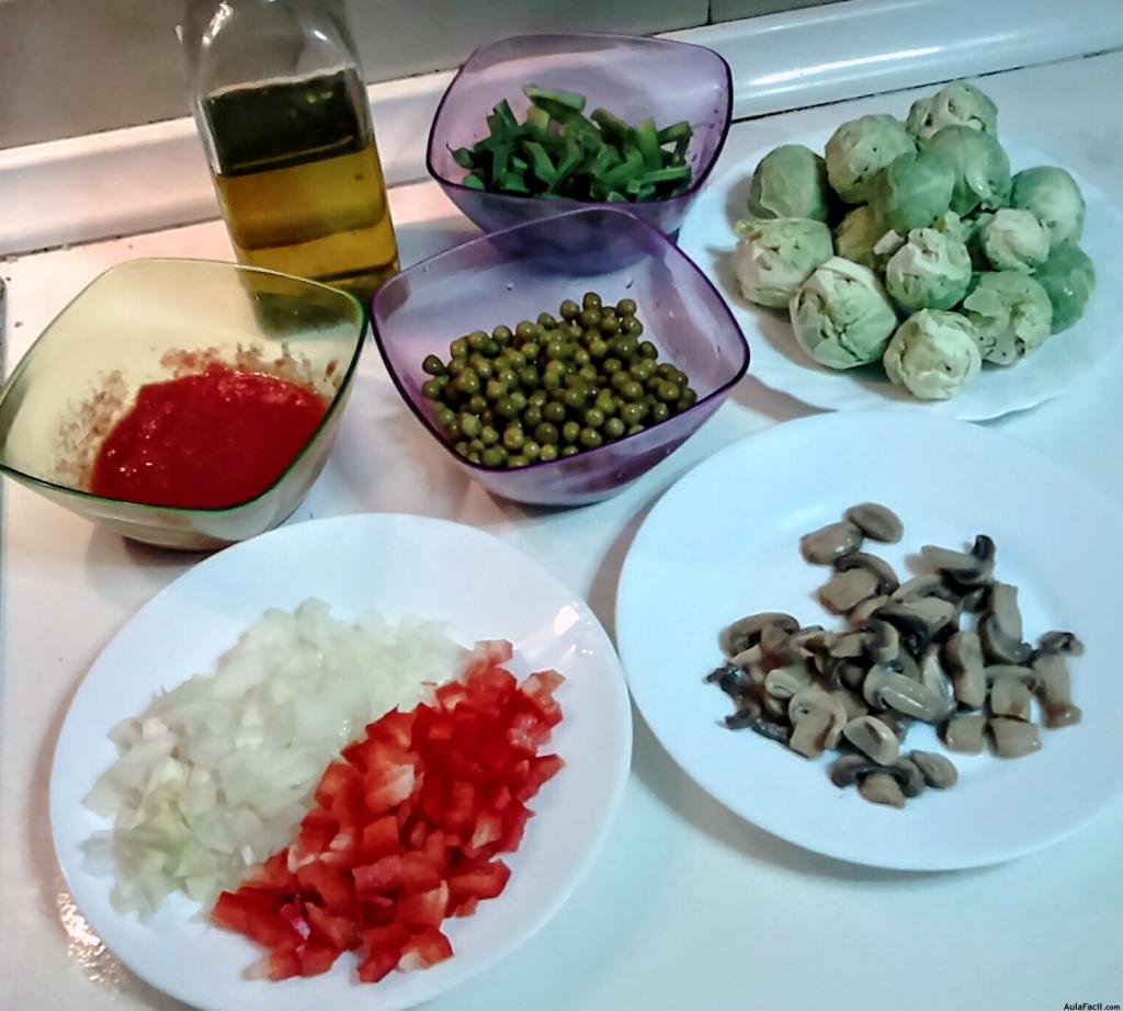 Ingredientes menestra