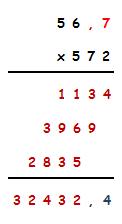 multiplicaciones