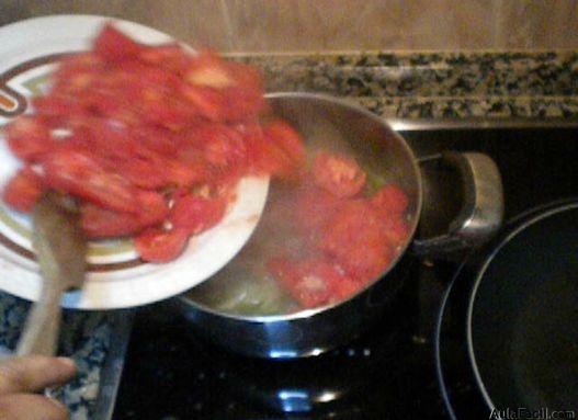 sopa tomate