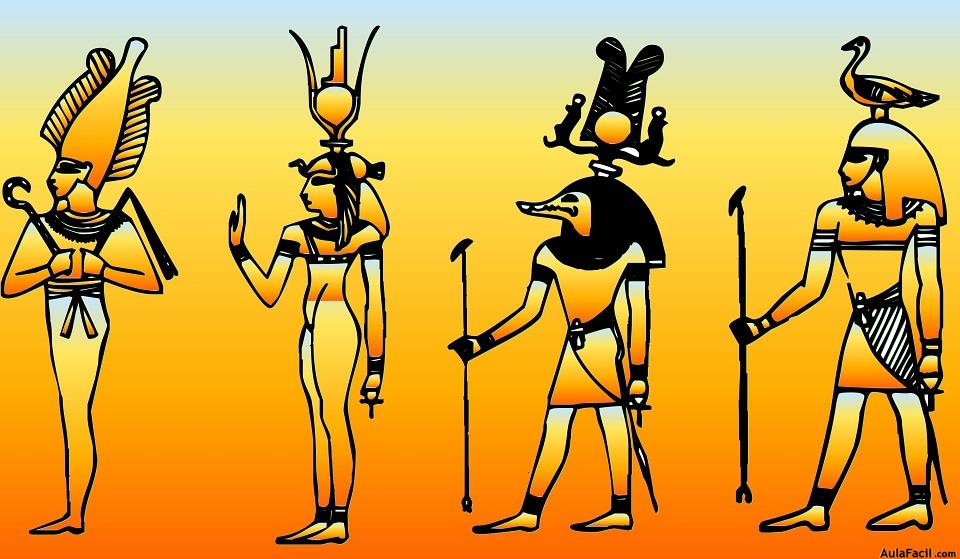 Representaciones dioses egipcios