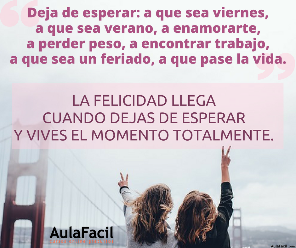 Felicidad pensamiento positivo 