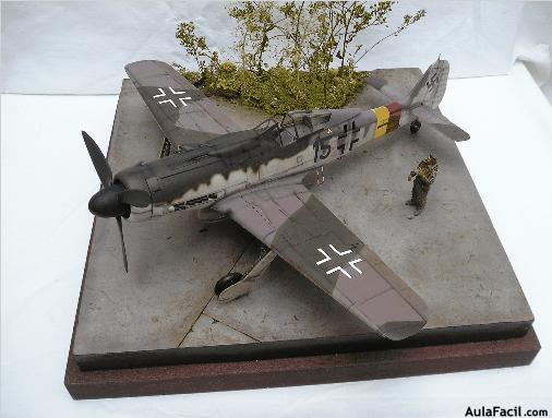 Diorama con aviones