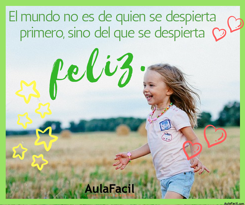 PensamientoPositivo1 DespertarFeliz Aulafacilcom