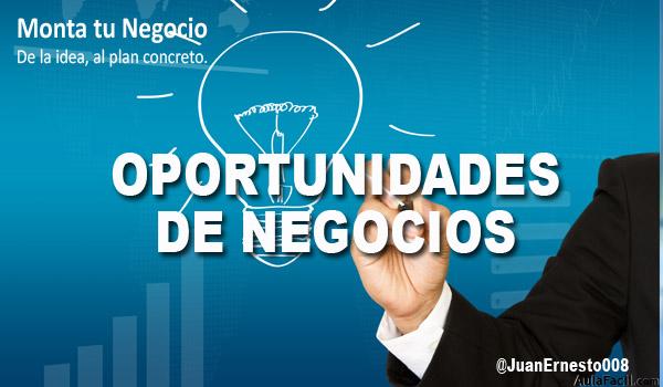 oportunidades de negocios