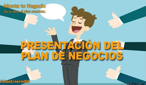 presentación del Plan de Negocios