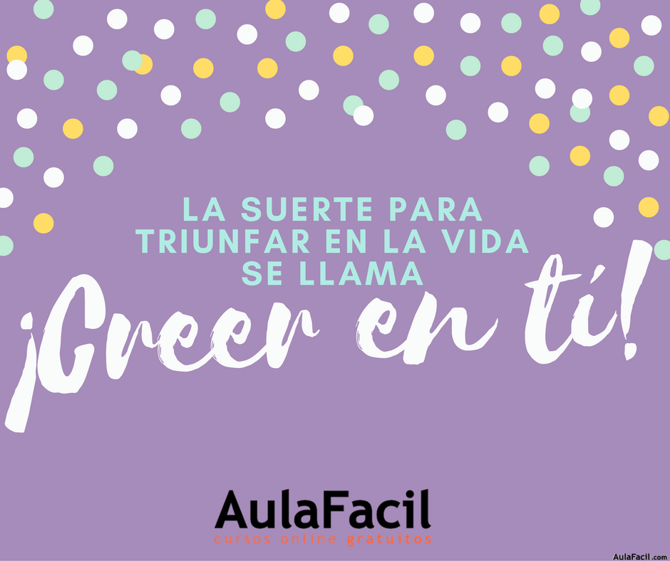 Creer PensamientoPositivo AulaFacil