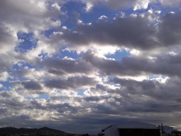 Nubes estratocúmulos