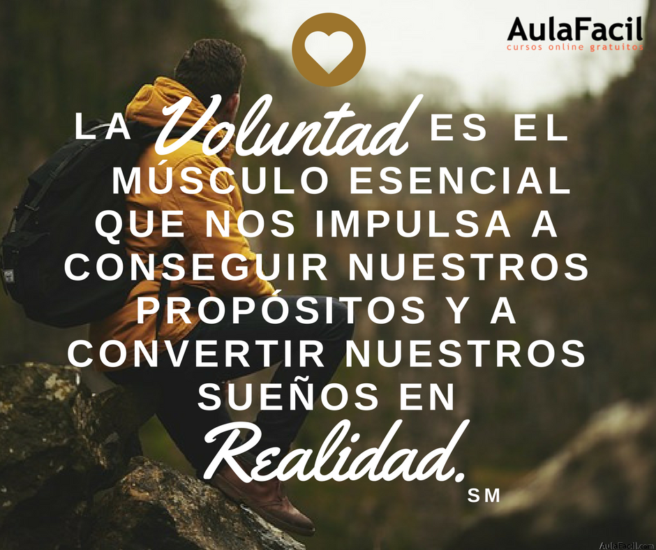 PensamientoPositivo Voluntad AulaFacil