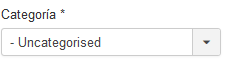 Categoria de Articulo Joomla
