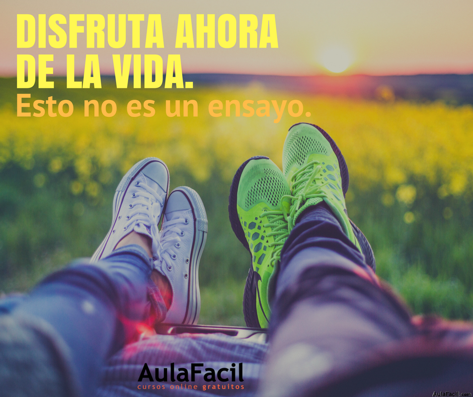 PensamientoPositivo DisfrutaLaVida AulaFacil