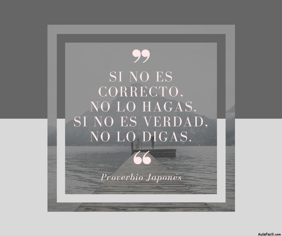 PensamientoPositivo ProverbioJapones AulaFacil