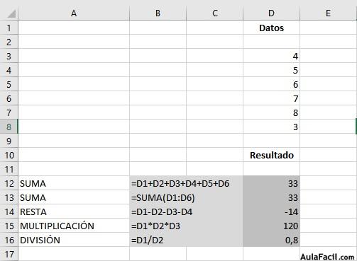 OPERACIONES MATEMATICAS 1