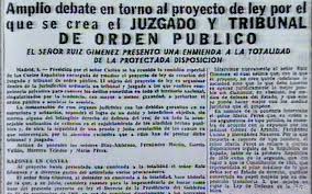 TRIBUNAL ORDEN PUBLICO