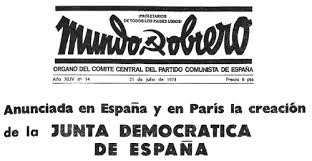 JUNTA DEMOCRATICA ESPAÑA