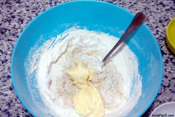 mezclar margarina