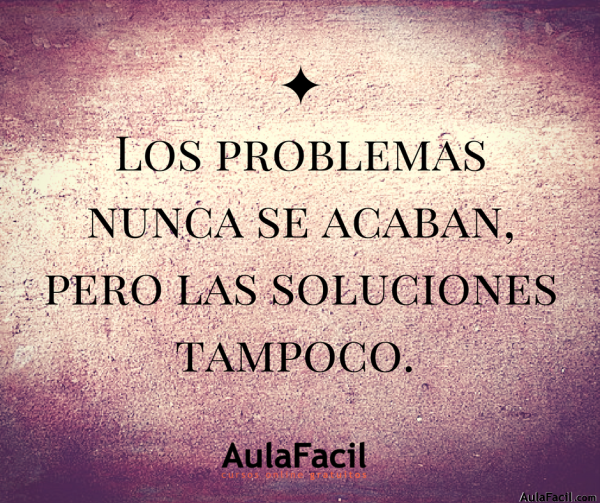 PensamientoPositivo LosProblemas AulaFacil