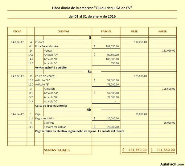 Asiento 5 Diario