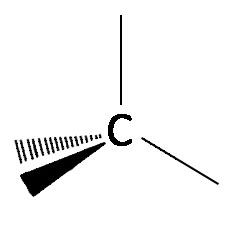 Dibujo átomo de carbono