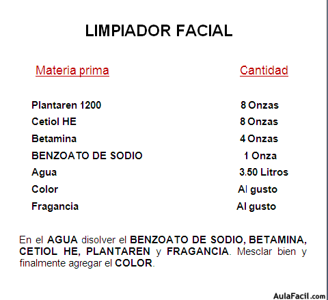 Limpiador facial