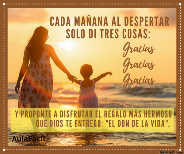 PensamientoPositivo Gracias AulaFacil