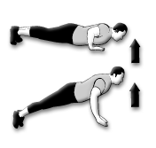 plyometric push up