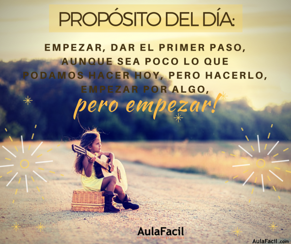 PensamientoPositivo Propositodeldia AulaFacil