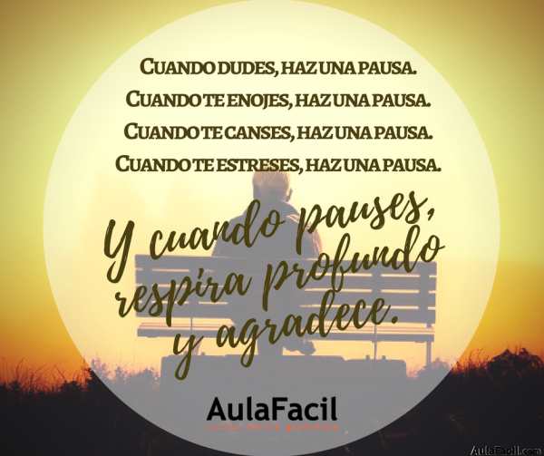 PensamientoPositivo Hazunapausa AulaFacil