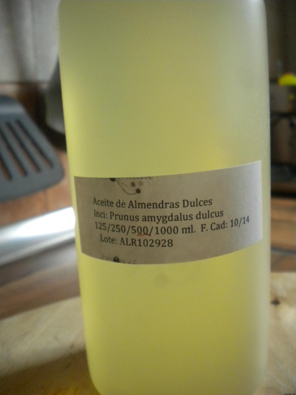 aceite de almendras