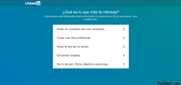 Linkedin Inicio IV