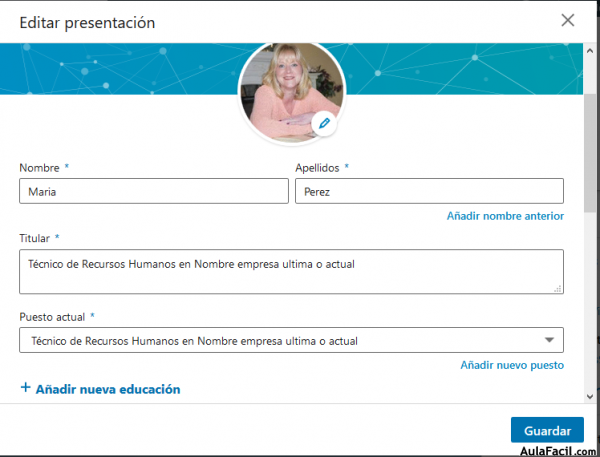 Linkedin Perfil 4