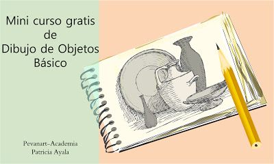 portada del curso de dibujo de objetos basico